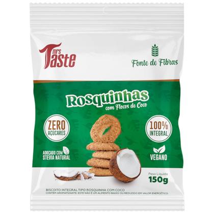 Imagem de Rosquinha Com Flocos De Coco Mrs Taste Zero Açúcar 100% Integral