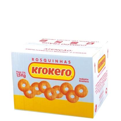 Imagem de Rosquinhas Krokero Coco Ou Leite 1,5kg - Escolha o sabor