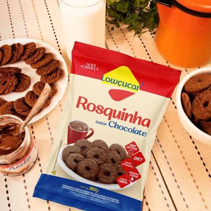 Imagem de Rosquinhas Zero Lactose, Zero Açúcar Chocolate Lowçucar 150g