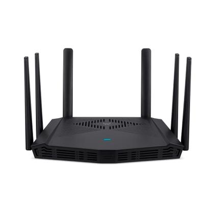 Imagem de Roteador Acer Predator Connect W6x, AX6000, 4804 Mbps, Wi-Fi 6, 6 Antenas, Preto - A53