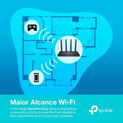 Imagem de Roteador Archer Ax12 Wifi 6 Gigabit Dual Band Ax1500 Tp-Link