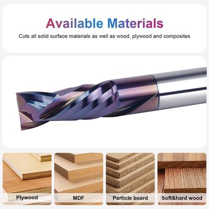 Imagem de Roteador de compressão em espiral Bit SpeTool 1/2" Shank 32mm