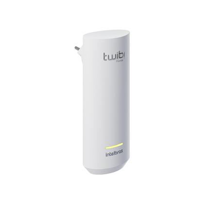 Imagem de Roteador e Extensor Wifi Mesh Dual Band Intelbras Twibi Force Plug Gigabit