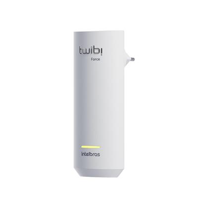 Imagem de Roteador e Extensor Wifi Mesh Dual Band Intelbras Twibi Force Plug Gigabit