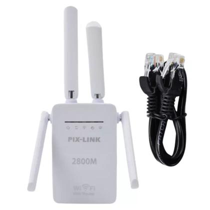Imagem de Roteador Expansor de Sinal Wifi Pix Link LV-WR09 2800M