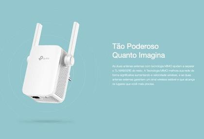 Imagem de Roteador Extensor Access Point Sinal Wi-Fi TPLink WA855RE - Wi-Fi Amplo e Forte