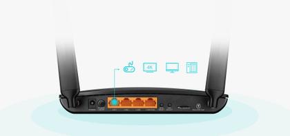 Imagem de Roteador Gigabit de banda dupla sem fio TP-Link 4G+Cat6 AC1200