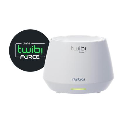 Imagem de Roteador Gigabit WiFi 6 Mesh Intelbras Twibi Force AX1500 Wireless - Conjunto com 2 unidades