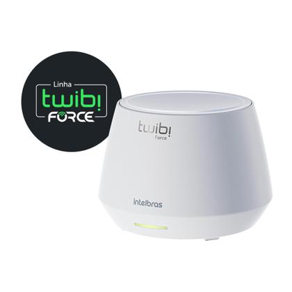 Imagem de Roteador Gigabit WiFi 6 Mesh Intelbras Twibi Force AX1500 Wireless - Conjunto com 2 unidades