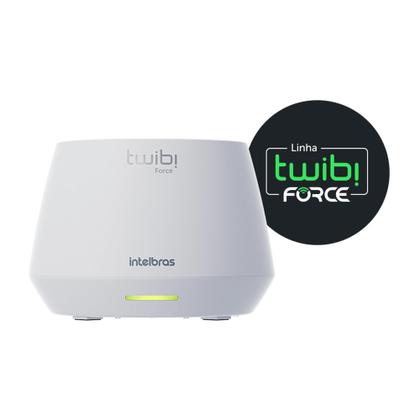 Imagem de Roteador Gigabit WiFi 6 Mesh Intelbras Twibi Force AX1500 Wireless - Conjunto com 2 unidades
