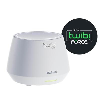 Imagem de Roteador Gigabit WiFi 6 Mesh Intelbras Twibi Force AX1500 Wireless - Conjunto com 2 unidades