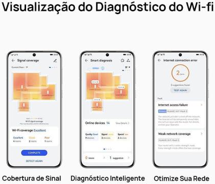 Imagem de Roteador Huawei Mesh 3 Wi-Fi 6 Plus 3000Mbps 2 Torres Ws8100