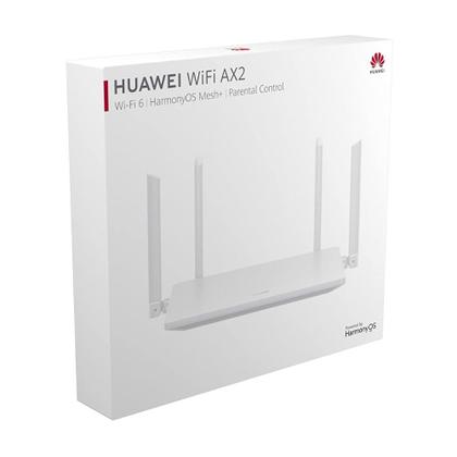 Imagem de Roteador Huawei Wi-Fi 6 AX2 WS7001, Dual Band 1500Mbps, 3x Gigabit LAN/WAN, Mesh+, Controle Parental, IPv6  Branco