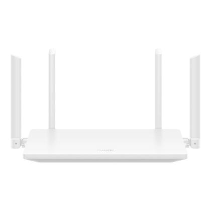 Imagem de Roteador Huawei Wi-Fi 6 AX2 WS7001, Dual Band 1500Mbps, 3x Gigabit LAN/WAN, Mesh+, Controle Parental, IPv6  Branco
