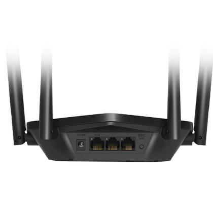 Imagem de Roteador Mercusys MR60X AX1500 Dual Band Wifi 6 - Preto