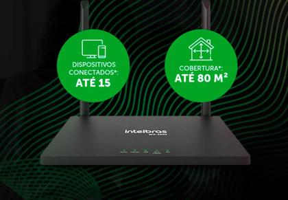 Imagem de Roteador Repetidor Intelbras  Wifi Wireless 300Mbps Internet