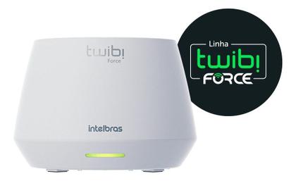 Imagem de Roteador Sem Fio Wi-fi Mesh Twibi Force AX Branco Intelbras
