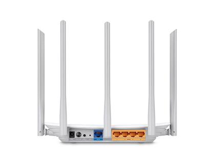 Imagem de Roteador TP-LINK AC1350 Archer C60 Wireless Dual Band 867Mbps 5Ghz 450Mbps 2.4Ghz MU-MIMO 5 Antenas