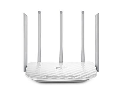 Imagem de Roteador TP-LINK AC1350 Archer C60 Wireless Dual Band 867Mbps 5Ghz 450Mbps 2.4Ghz MU-MIMO 5 Antenas
