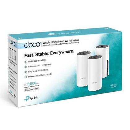 Imagem de Roteador TP-Link Deco M4 AC1200 1200 Mbps 3 pcs