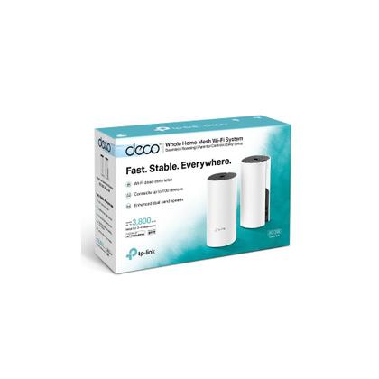 Imagem de Roteador TP-Link DECO M4 Kit C/2 Mesh Archer AC1200 Gigabit Dual Band