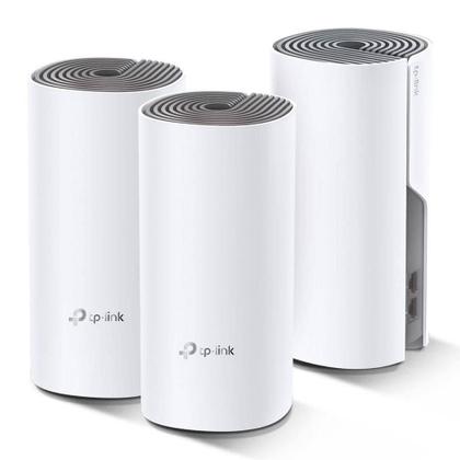 Imagem de Roteador TP-Link DECO M4 Kit C/3 Archer AC1200 Wireless Dual Bank 2,4 5Ghz 2 ant Internas