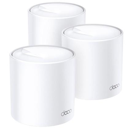 Imagem de Roteador TP-Link Deco X20 W-Home Mesh PACK-3 AX1800