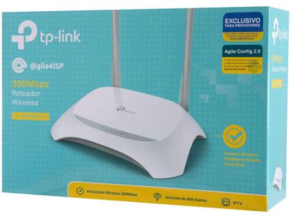 Imagem de Roteador TP-Link TL-WR840N 300Mbps - 2 Antenas 5 Portas