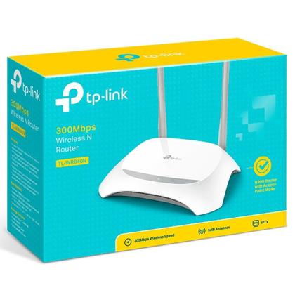 Imagem de Roteador TP-Link TL-WR840N Wireless N 300Mbps