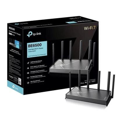 Imagem de Roteador tp-link wifi7 archer be400 dual-band be6500