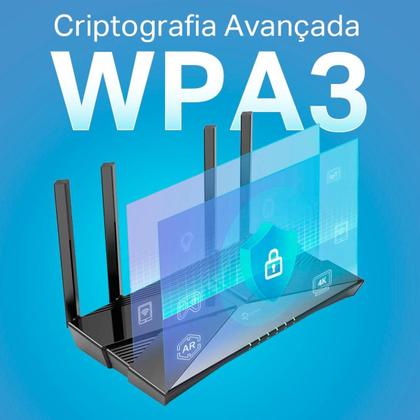 Imagem de Roteador Wifi 6 Ax3000 TpLink Ax53 Gigabit 2402 Mbps 5 GHz