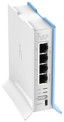 Imagem de Roteador Wifi Routerboard Mikrotik RB941-2ND-TC (Hap Lite TC) 4 Portas Bivolt