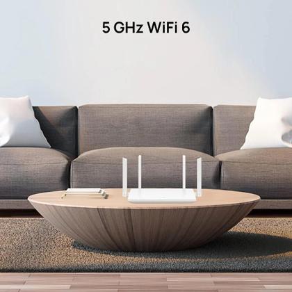 Imagem de Roteador Wireless Huawei AX2S Branco, WiFi 6, Ax1500 MBs, Dual Band, 4 Antenas Ws7000