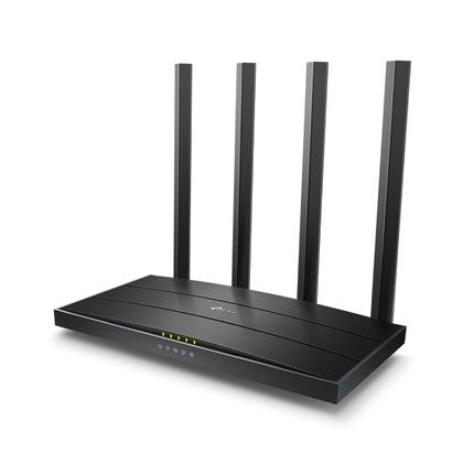 Imagem de Roteador Wireless TP-Link Archer C6 - 867/300MBPS - Dual-Band - 4 Antenas - Preto