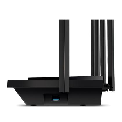 Imagem de Roteador Wireless Tp-Link AX73 AX5400 Dual Band Wi-Fi 6 4-LAN 1-WAN 2.4GHz 5GHz 5400Mbps - Preto