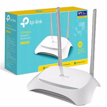 Imagem de Roteador Wireless TP-Link N 300Mbps TL-WR840N 2 Antenas Branco