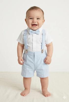 Imagem de Roupa Batizado Infantil Menino Casamento Formatura Papilloo