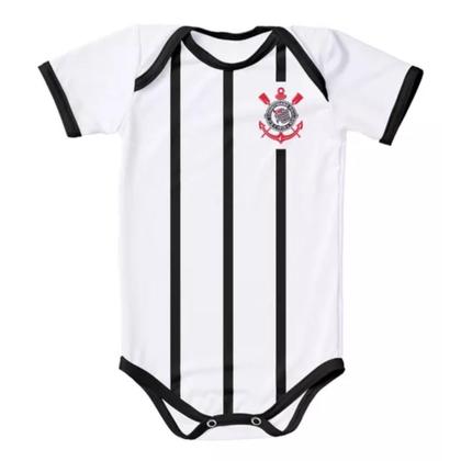 Imagem de Roupa Body Bebê Torcedor Corinthians Jogo - Oficial 