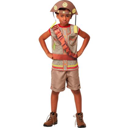 Imagem de Roupa Cangaceiro Infantil Roupa de Festa Junina Infantil Menino Fantasia Dança Escola Quadrilha Quermesse