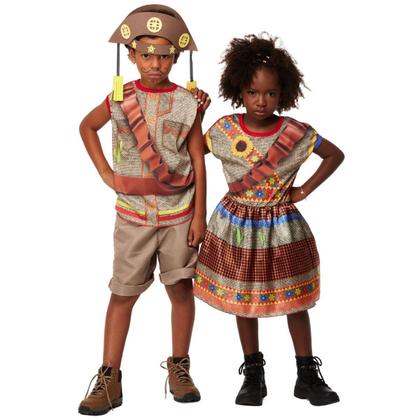 Imagem de Roupa Cangaceiro Infantil Roupa de Festa Junina Infantil Menino Fantasia Dança Escola Quadrilha Quermesse