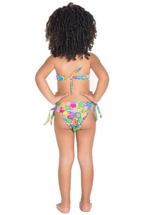 Imagem de roupa de banho cropped praia para crianças de 3 a 10 anos