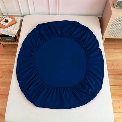 Imagem de Roupa de Cama Solteiro Lisa Com Elástico Clean Toque Suave