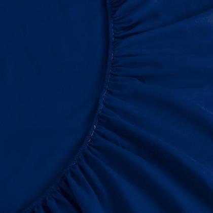 Imagem de Roupa de Cama Solteiro Lisa Com Elástico Clean Toque Suave