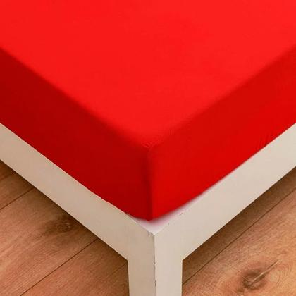 Imagem de Roupa de Cama Solteiro Lisa Com Elástico Clean Toque Suave