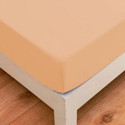 Imagem de Roupa de Cama Solteiro Lisa Com Elástico Clean Toque Suave