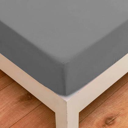 Imagem de Roupa de Cama Solteiro Lisa Com Elástico Clean Toque Suave