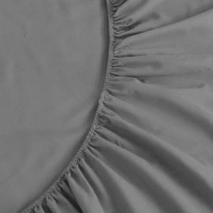 Imagem de Roupa de Cama Solteiro Lisa Com Elástico Clean Toque Suave