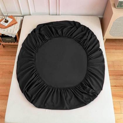 Imagem de Roupa de Cama Solteiro Lisa Com Elástico Clean Toque Suave