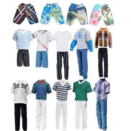 Imagem de Roupa de moda casual e sapatos para boneco de 12 polegadas