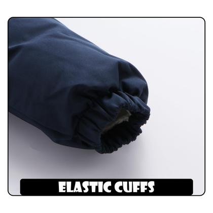 Imagem de Roupa de neve para bebês IBOBOOM, roupa de neve infantil, casaco de inverno, trenó de esqui, jaqueta acolchoada 1-4T